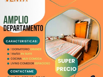 Venta / Departamento / Santiago