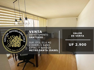 Venta / Departamento / Santiago