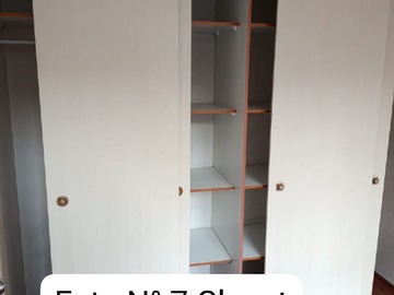 Clóset dormitorio principal.