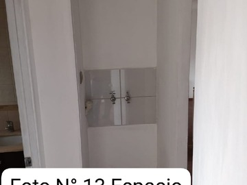 Espacio para lavadora.