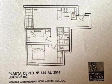 Venta / Departamento / Santiago