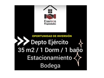 Venta / Departamento / Santiago