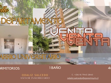 Venta / Departamento / Santiago