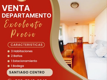 Venta / Departamento / Santiago