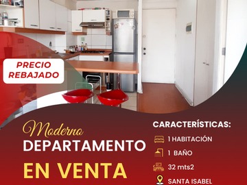 Venta / Departamento / Santiago