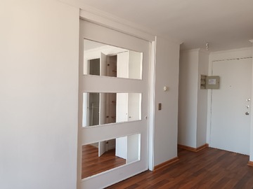 Vista interior mampara dormitorio