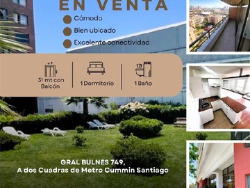 Venta / Departamento / Santiago