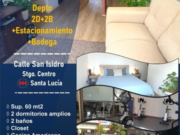 Venta / Departamento / Santiago