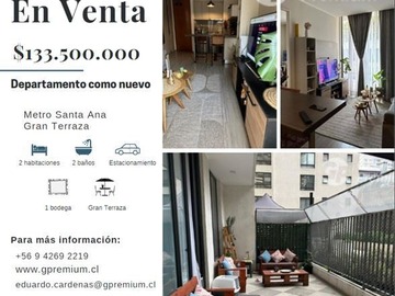 Venta / Departamento / Santiago