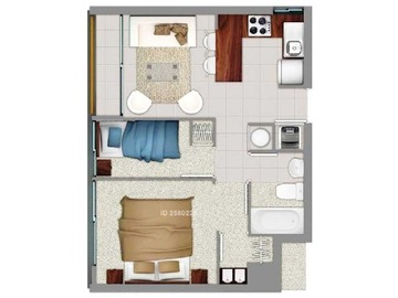 Venta / Departamento / Santiago