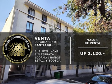 Venta / Departamento / Santiago