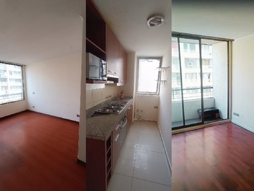 living, dormitorio y cocina