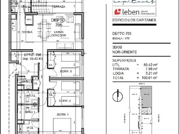 Venta / Departamento / Santiago