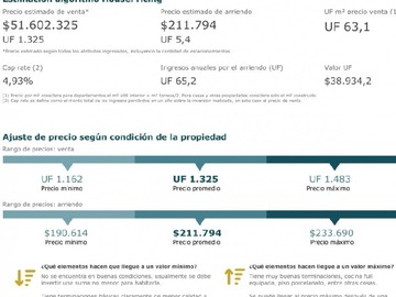 Venta / Departamento / Santiago