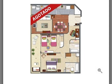 Venta / Departamento / Santiago