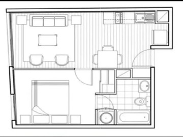 Venta / Departamento / Santiago