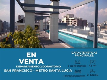 Venta / Departamento / Santiago
