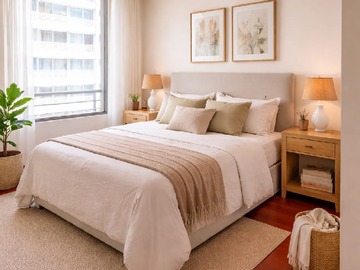 Dormitorio Amoblado con IA