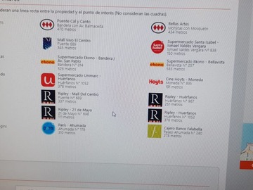 Venta / Departamento / Santiago