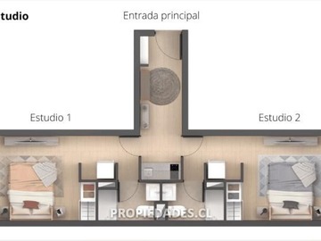 Venta / Departamento / Santiago