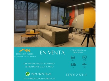 Venta / Departamento / Santiago