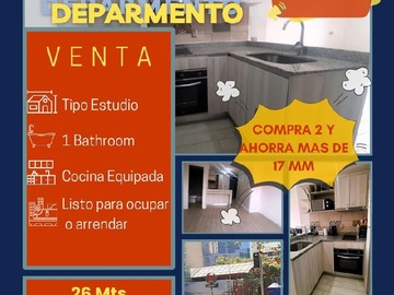 Venta / Departamento / Santiago