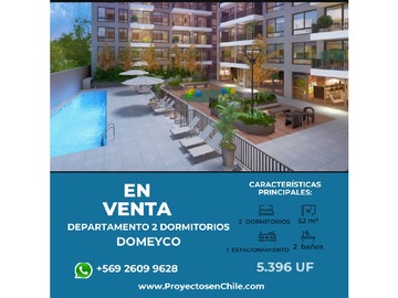 Venta / Departamento / Santiago