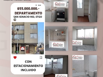 Venta / Departamento / Santiago