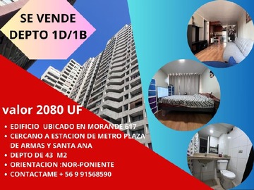 Venta / Departamento / Santiago