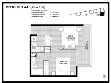 Venta / Departamento / Santiago
