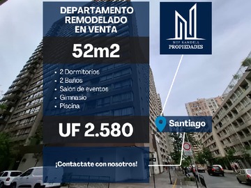 Venta / Departamento / Santiago