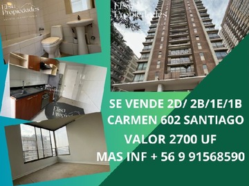 Venta / Departamento / Santiago