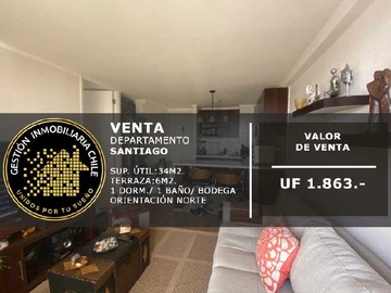 Venta / Departamento / Santiago