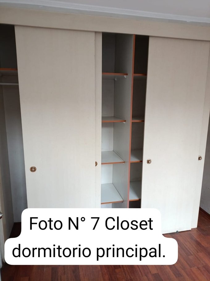 Clóset dormitorio principal.