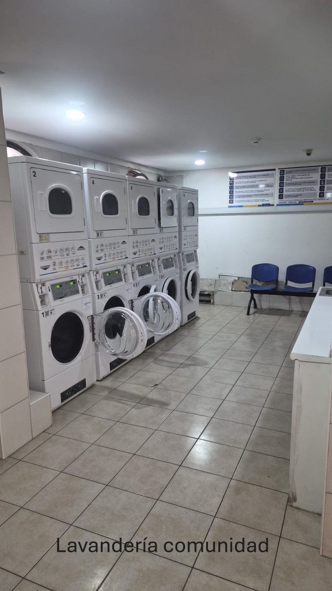 Lavandería comunidad.