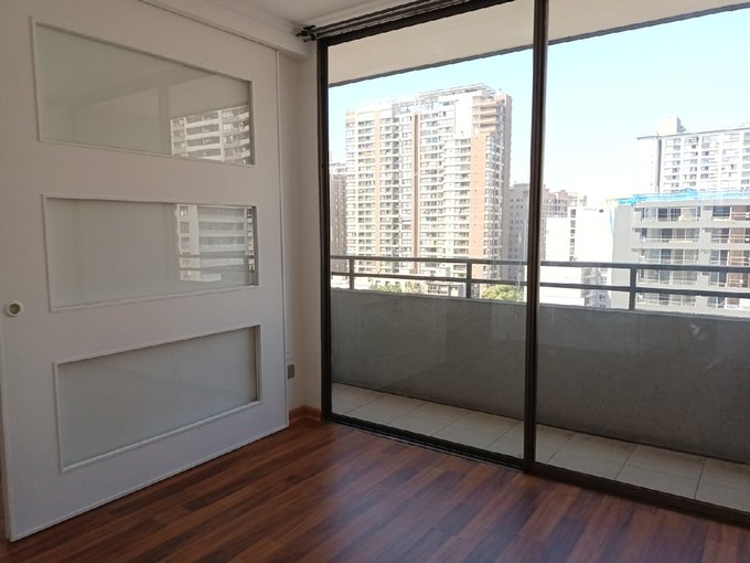 Vista interior mampara dormitorio