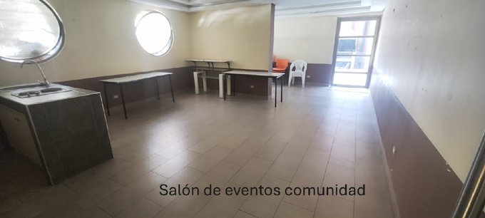 Salón de eventos comunidad.
