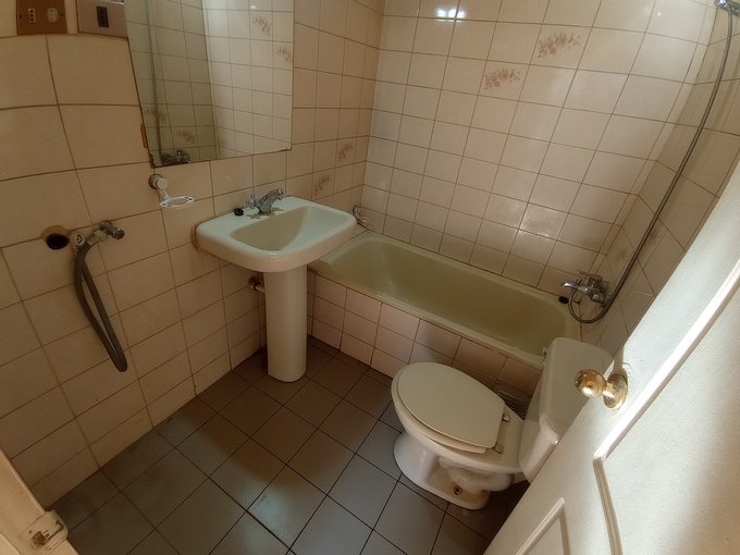 Baño único