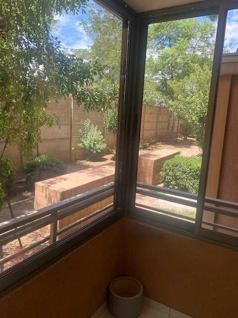 vista hacia el patio