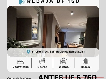 Venta / Departamento / Talca