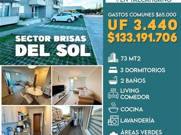 Venta / Departamento / Talcahuano