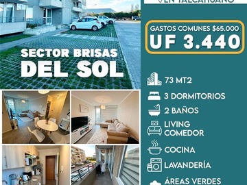 Venta / Departamento / Talcahuano