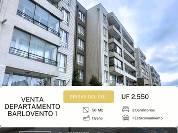 Venta / Departamento / Talcahuano