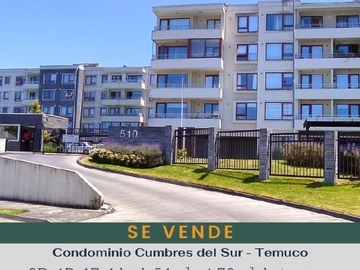 Venta / Departamento / Temuco