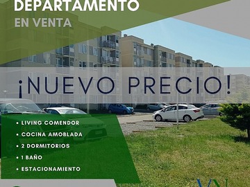 Venta / Departamento / Temuco