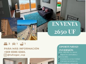 Venta / Departamento / Tomé