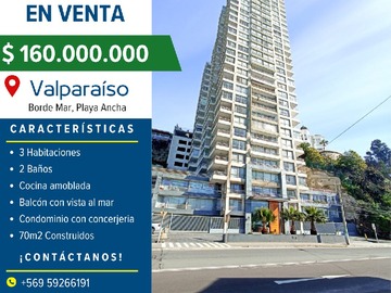 Venta / Departamento / Valparaíso