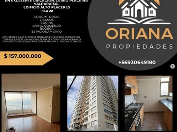 Venta / Departamento / Valparaíso