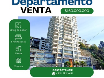 Venta / Departamento / Valparaíso