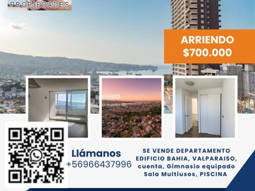 Venta / Departamento / Valparaíso